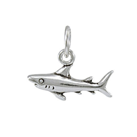 stering silver Reef Shark charm