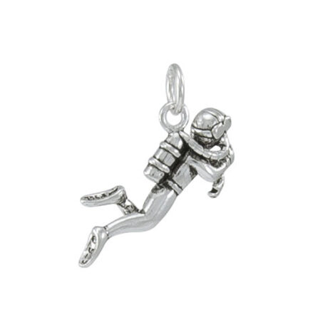 scuba diver charm