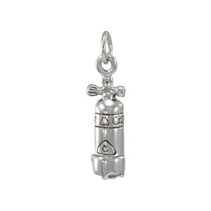 sterling silver Scuba Dive Tank charm