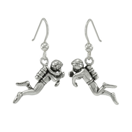 Hook Earring Scuba Divers