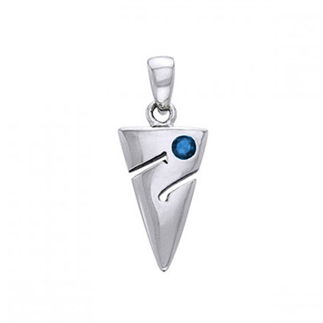 TPD696-Cave-Diving-Sterling-Silver-Pendant-Gems-topaz