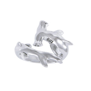 Hammerhead Shark Sterling Silver Ring TRI1614